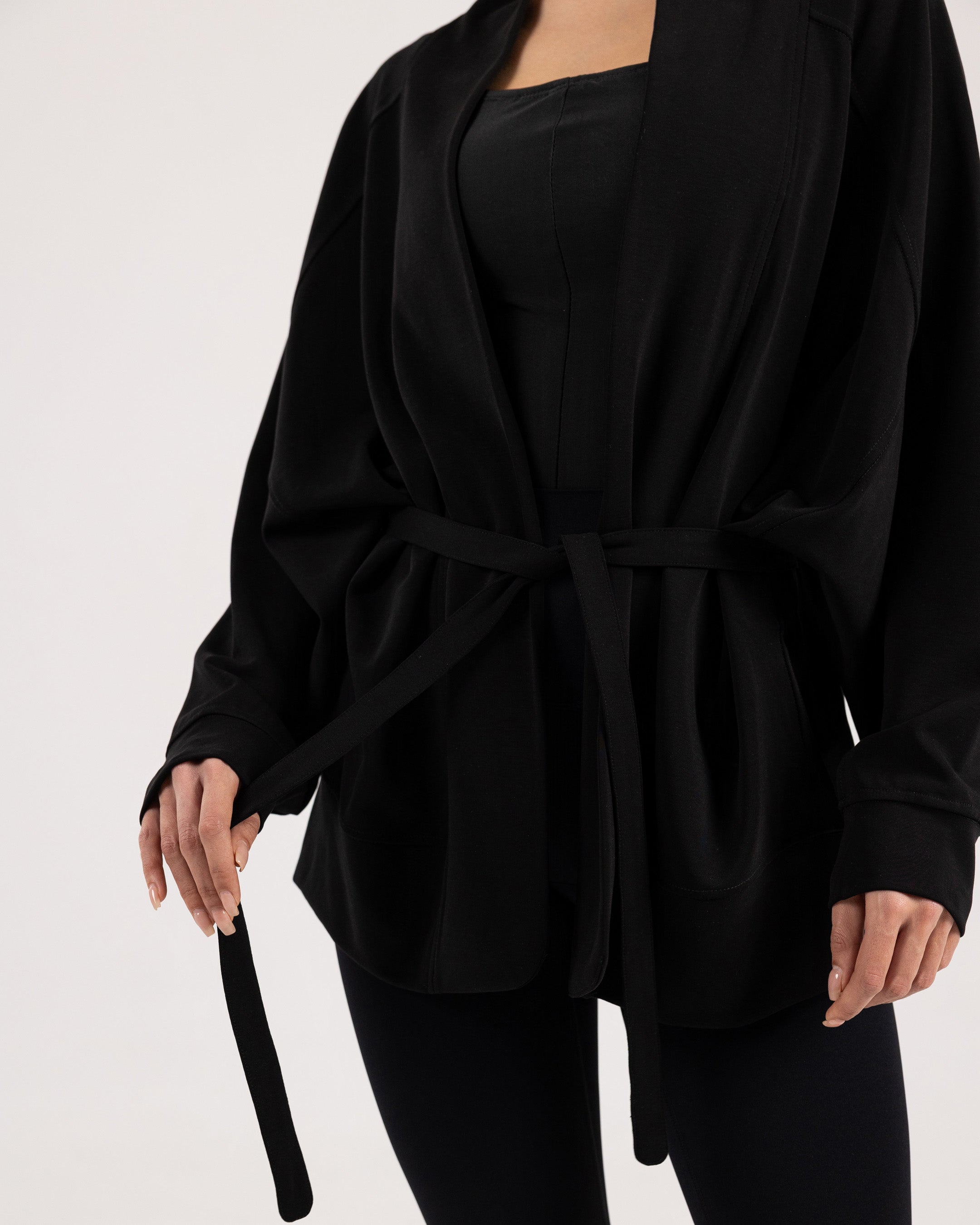 Athletic Cover-Up - Black