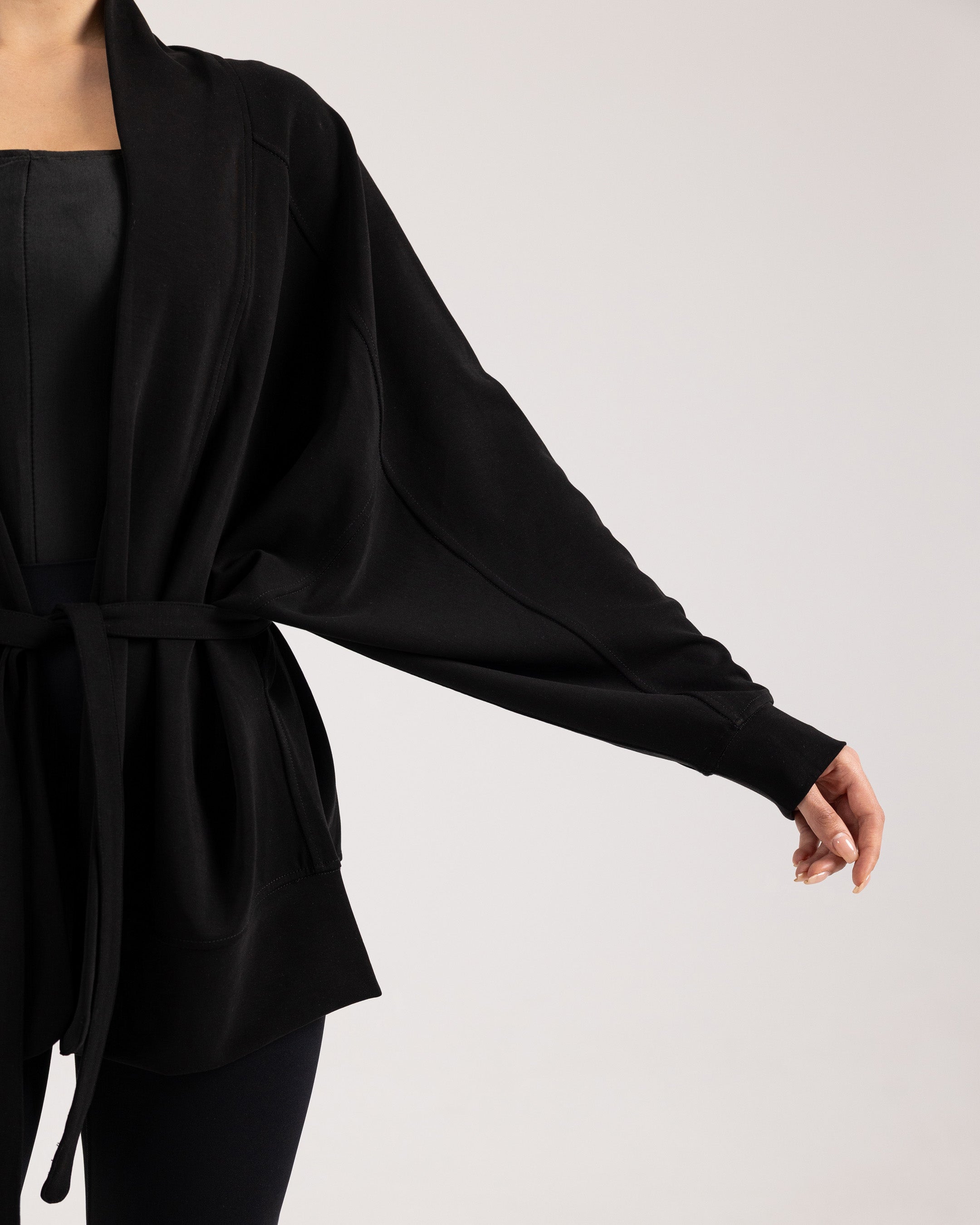 Athletic Cover-Up - Black