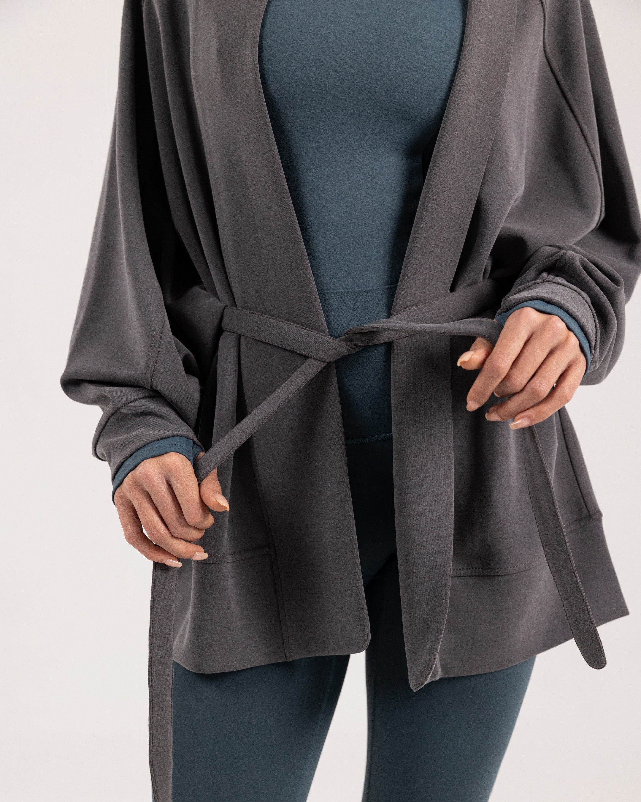 Athletic Cover-Up - Gray