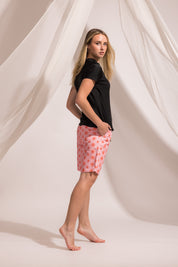 Mid-Length Swimming Shorts - Pink